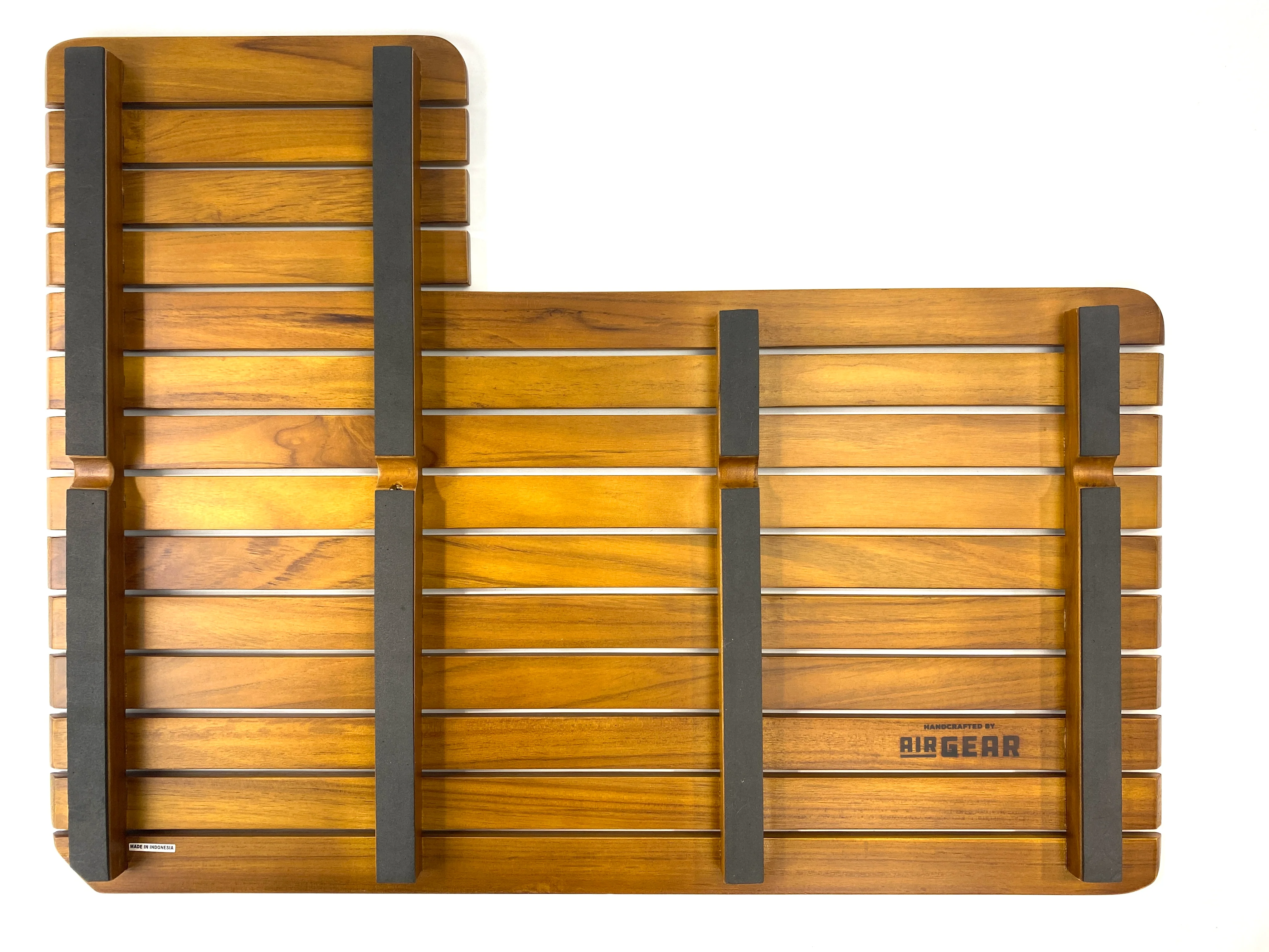 25FB / 27FB / 30RB L-shape Airstream Teak Shower Mat - Image 5
