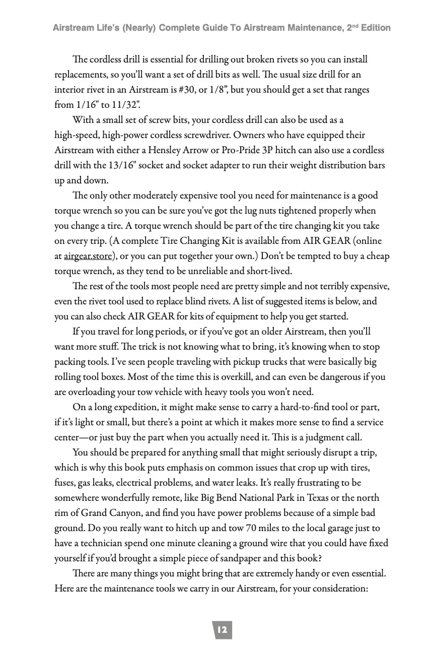 "The (Nearly) Complete Guide to Airstream Maintenance" book, 2nd edition - Image 11