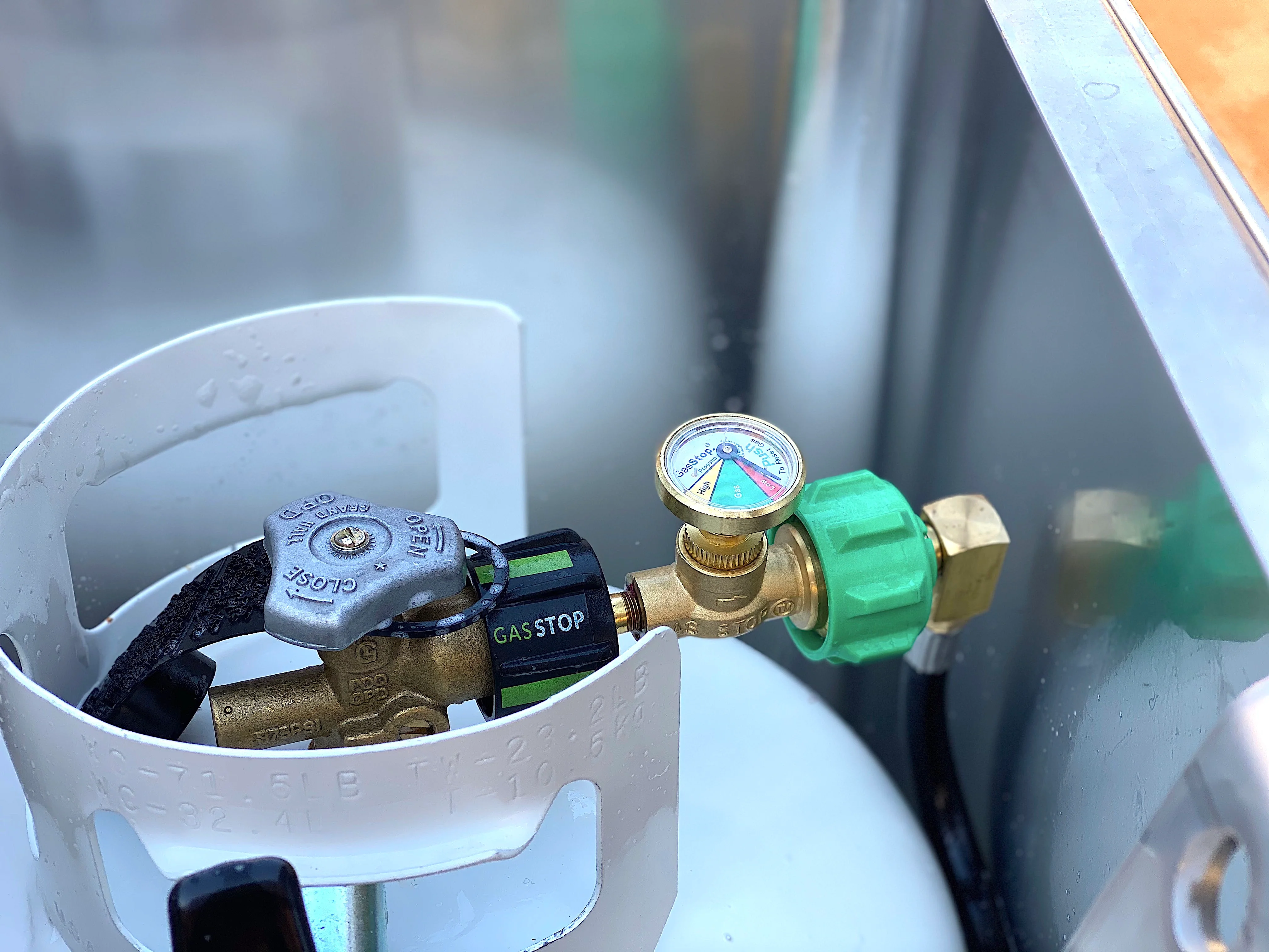 GasStop Gas Safety Shut-Off w/ Airstream Installation Kit - Image 4