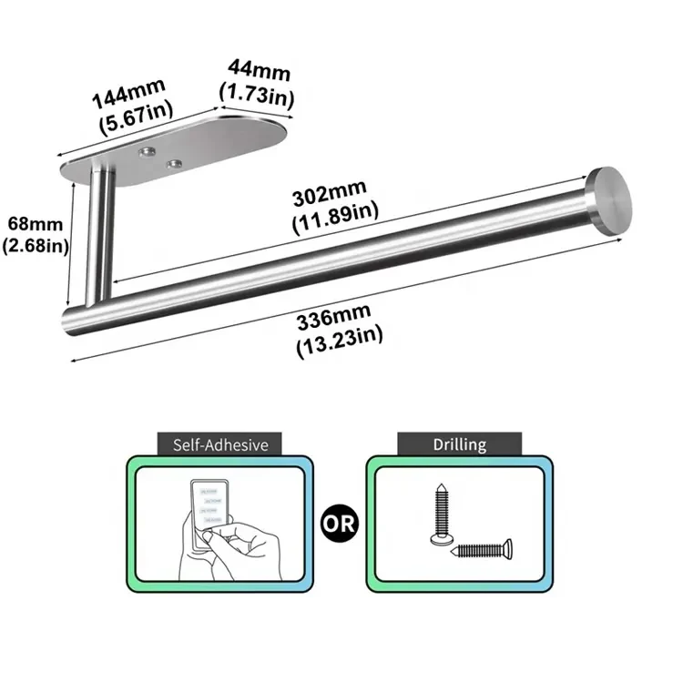 Paper Towel Holder - under cabinet - Image 4