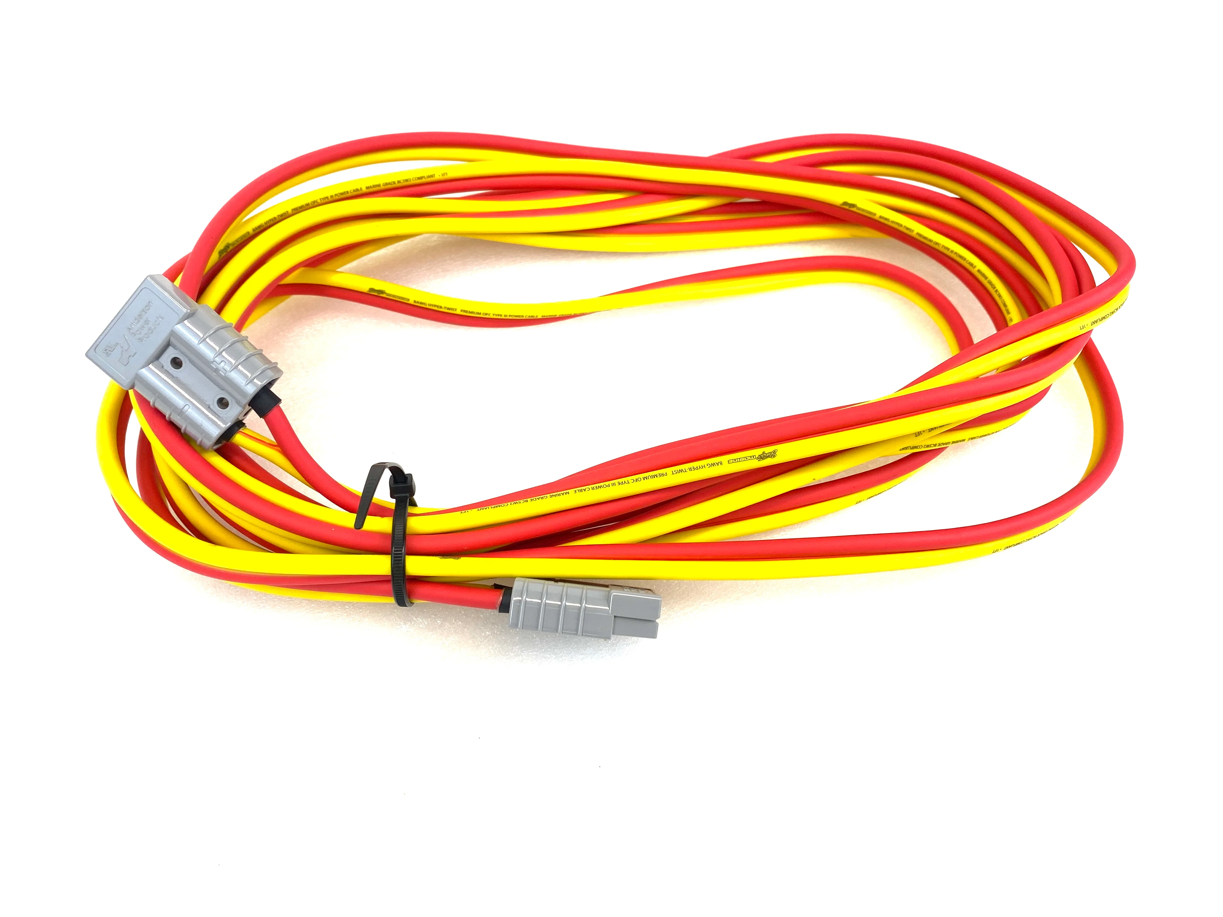 Solar panel extension cable, 8AWG, 25 feet - Image 3